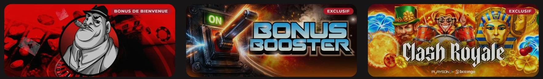 FatBoss Casino Bonus et promotions